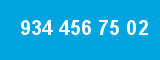 934 456 75 02 934 456 75 02